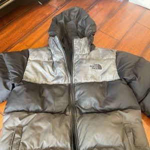 North face reversible jacket